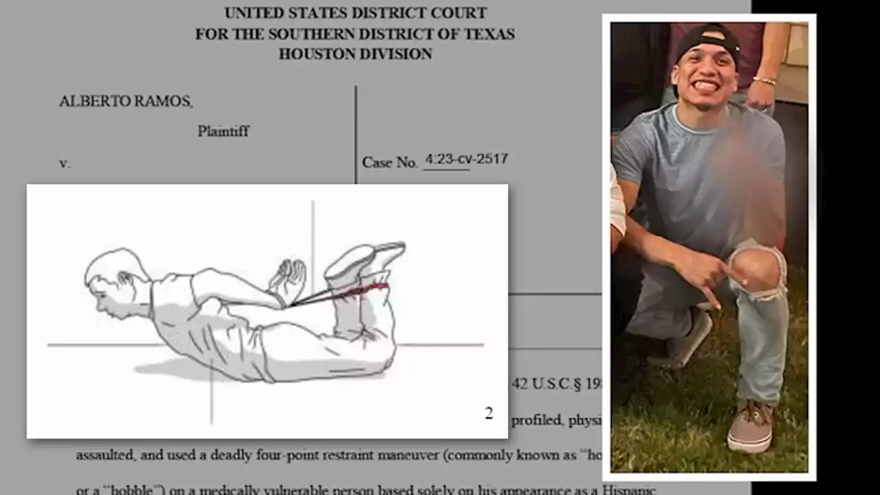 5 Houston, Texas police officers used controversial 'hog-tie' maneuver on man, lawsuit claims