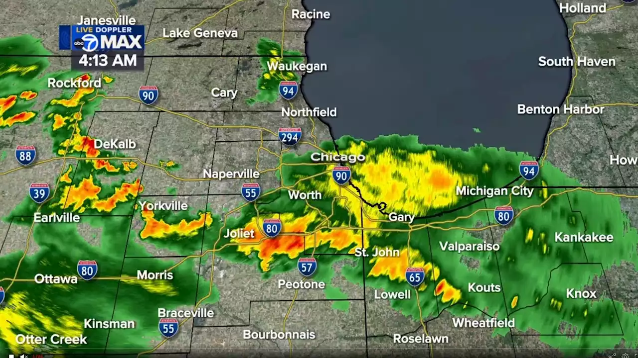 Chicago weather: Storms bringing heavy rain, with Flood Warning in effect in parts of area | Radar