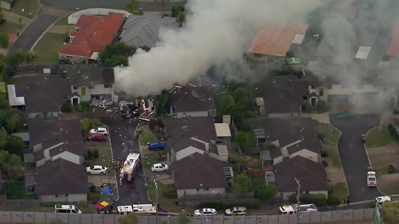 'Almighty bang': Two-storey unit burns down in under an hour north of Brisbane