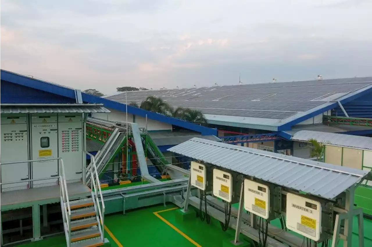 AQUA lewat PLTS 2.919 kWp membantu kurangi 3.340 ton karbon per tahun