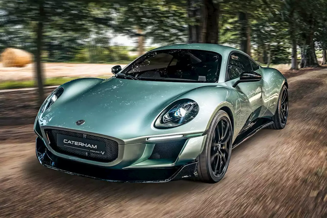 Caterham shows lightweight electric sports car for 2026 | Autocar