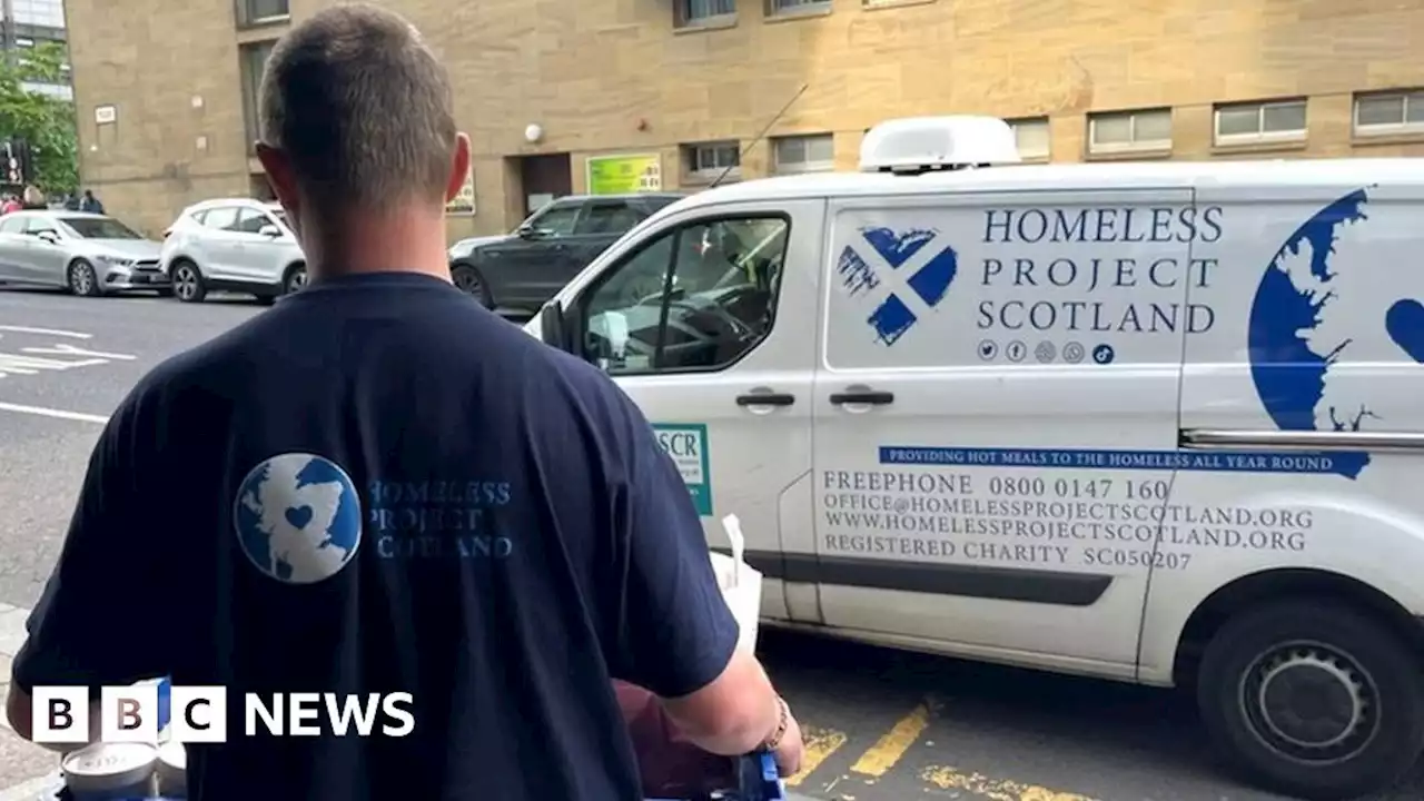 Homeless charity van fined for parking in Glasgow layby