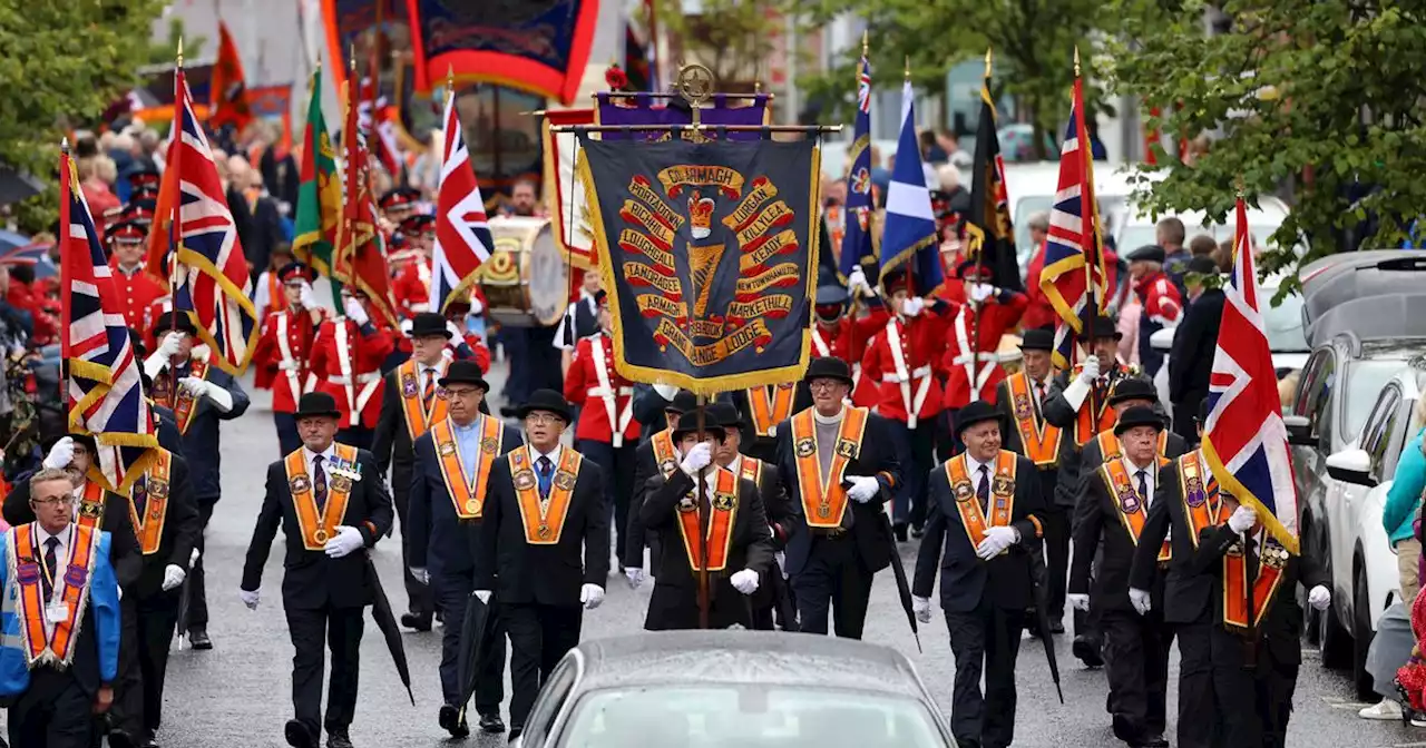 In Pictures: Thousands take part in The Twelfth parades across Northern Ireland