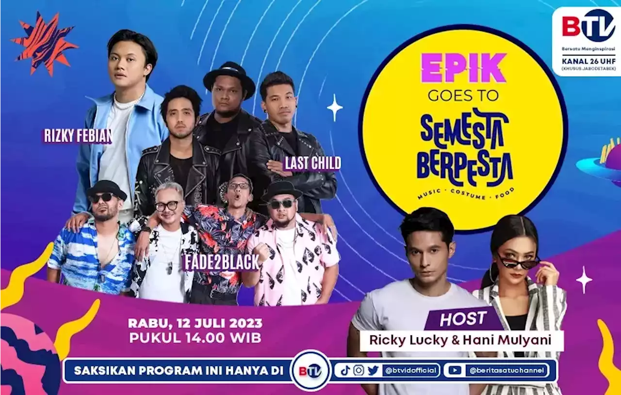 EPIK Goes to Semesta Berpesta: Ada Aksi Fade2Black yang Kembali Manggung