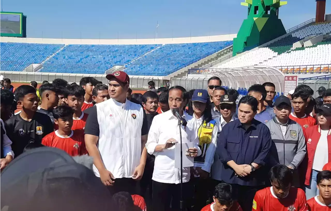 Jokowi Sebut Indonesia Ajukan 8 Stadion untuk Gelar Piala Dunia U-17