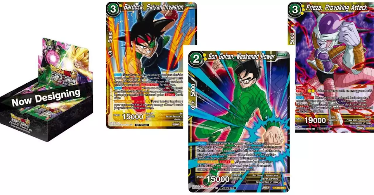 Dragon Ball Super Reveals Wild Resurgence: Tournament Pack Part 4