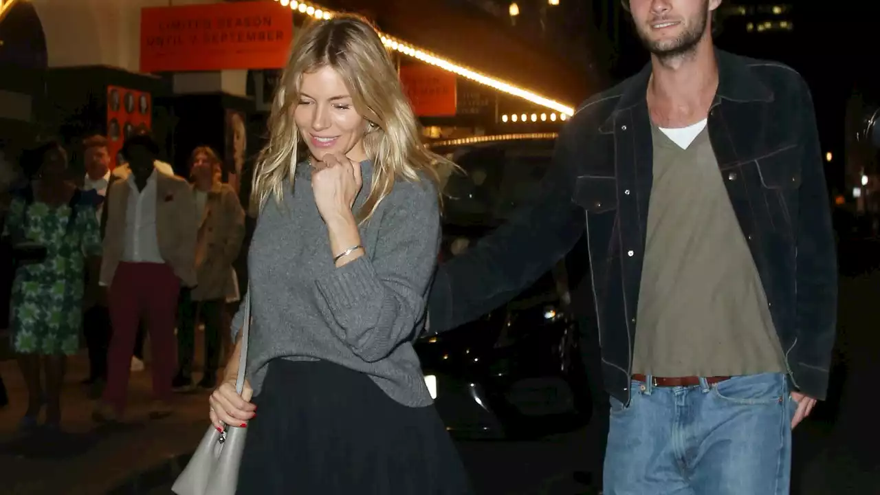 Sienna Miller Wears Autumn-Ready Boots For A Night Out In London