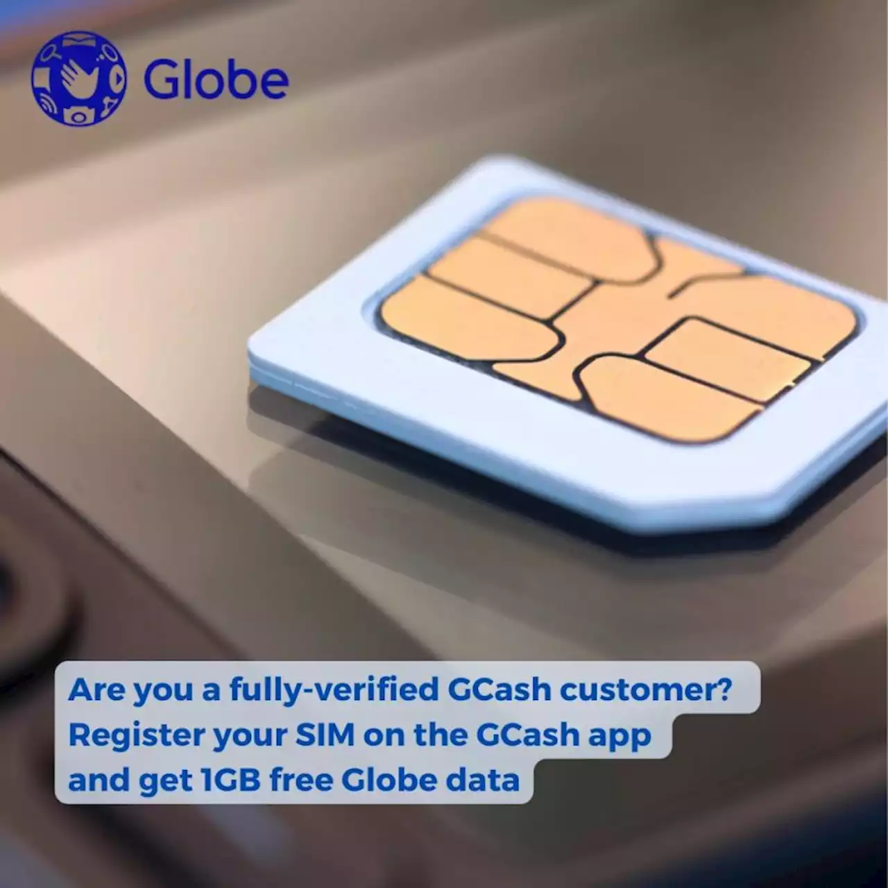 Register your SIM on the GCash app and get 1GB free Globe data | BMPlus