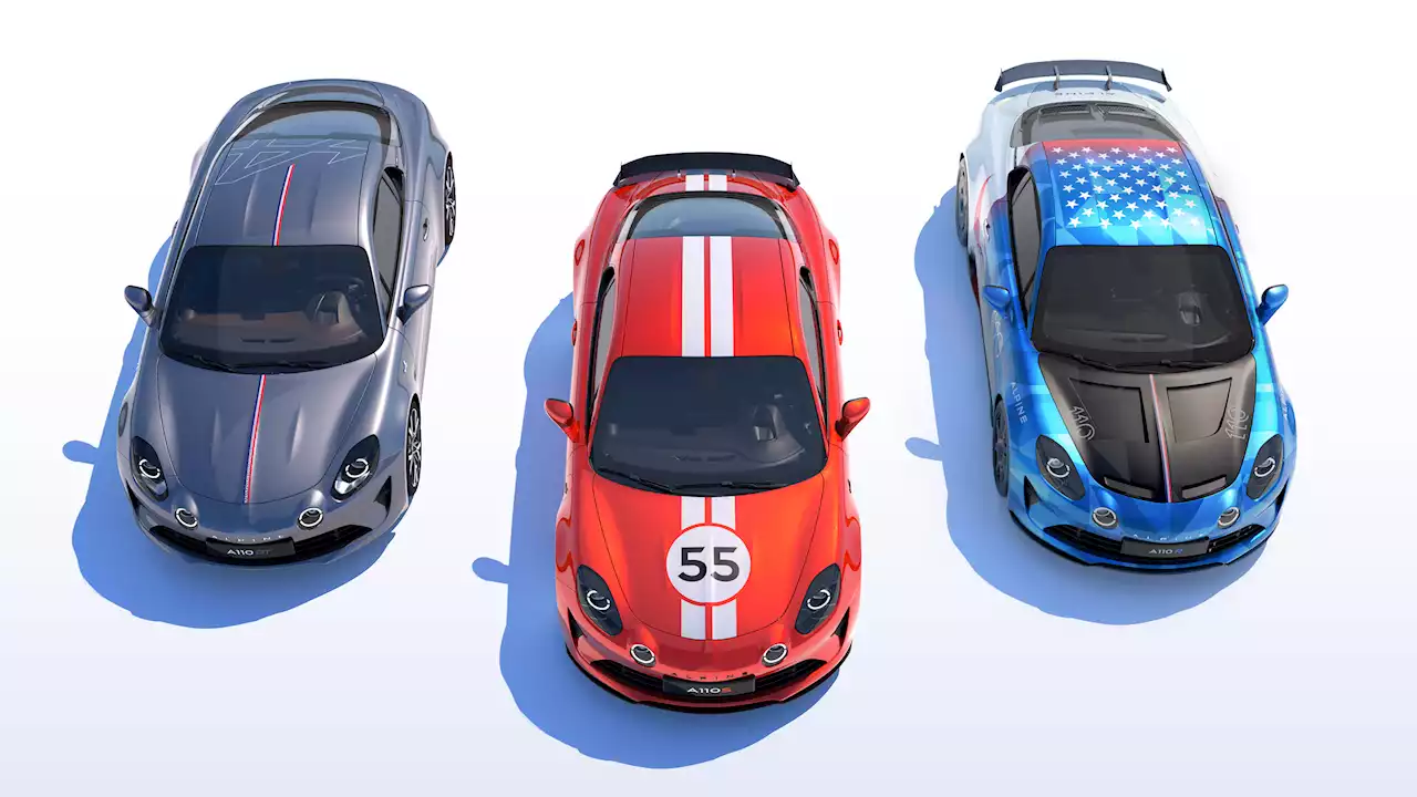 New Alpine A110S Liveries Celebrate France And Recent Pikes Peak Success | Carscoops