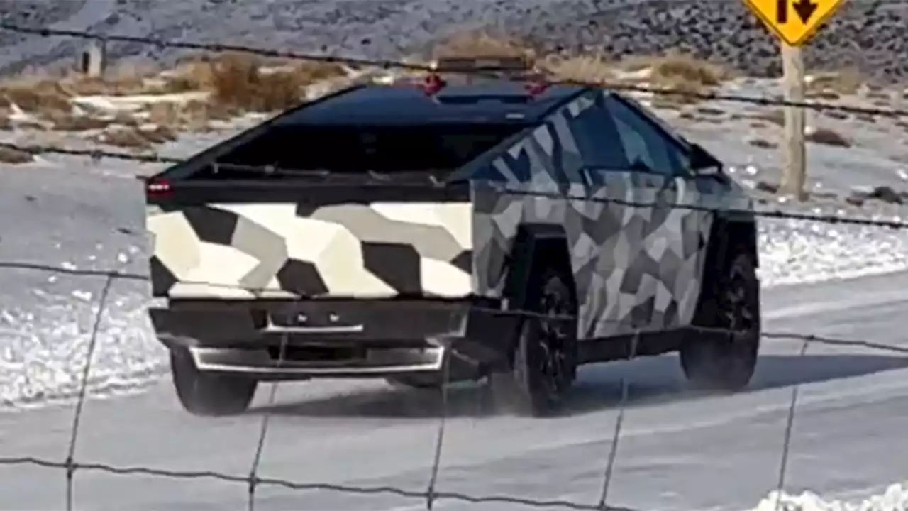 Tesla Testing The Cybertruck On Snow Before Finally Commencing Production | Carscoops