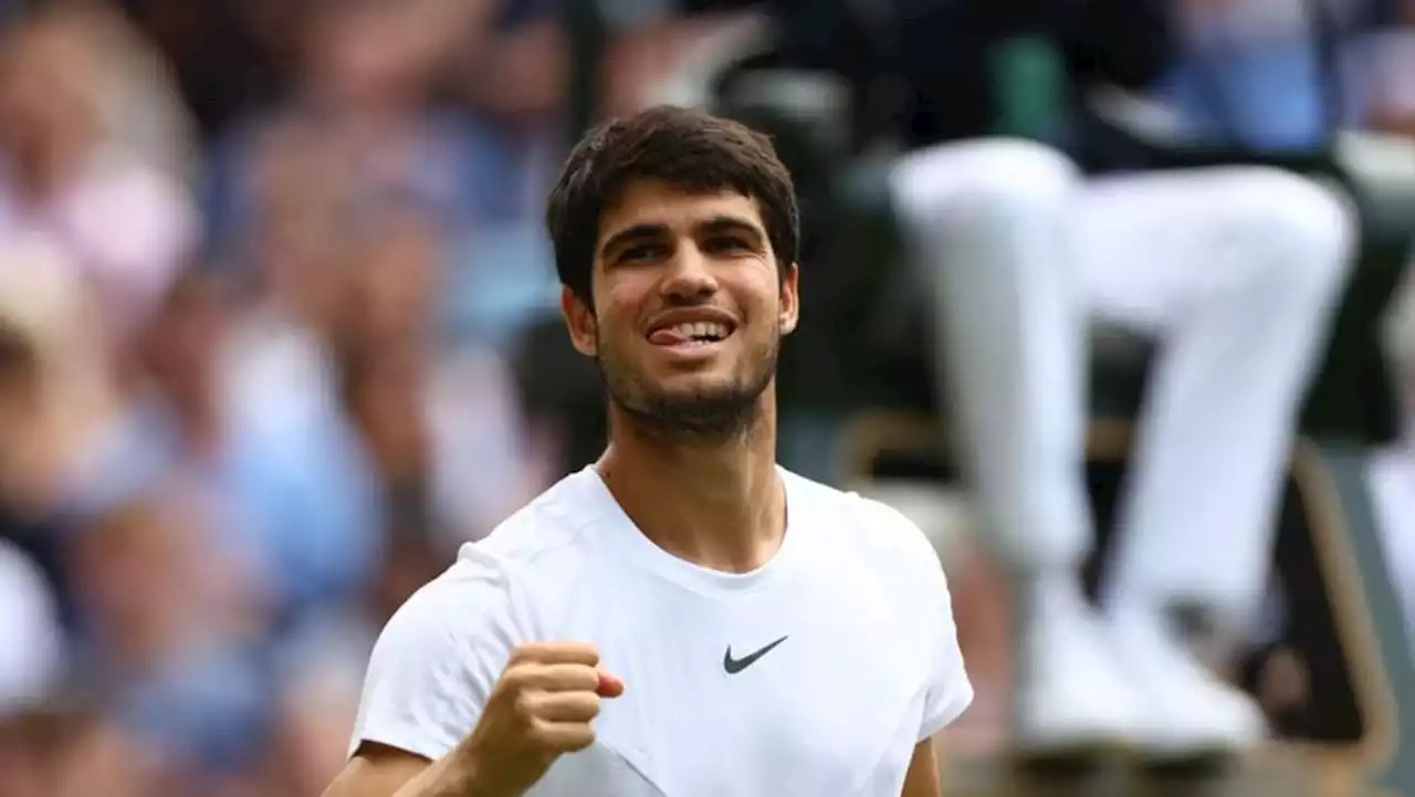 Alcaraz douses Rune fireworks to reach Wimbledon semis for first time