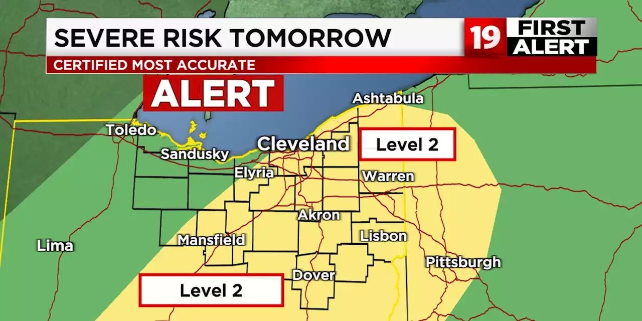 19 First Alert Days: Today and tomorrow for rounds of storms that could turn severe