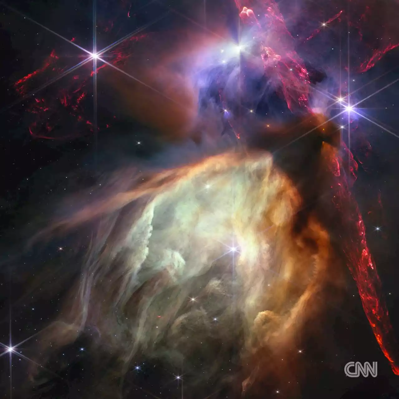 Webb telescope shares stunning new image of star birth to mark its first anniversary | CNN