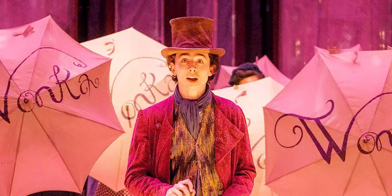 Timothée Chalamet Is on a Whimsical & Magical Adventure in New 'Wonka' Images