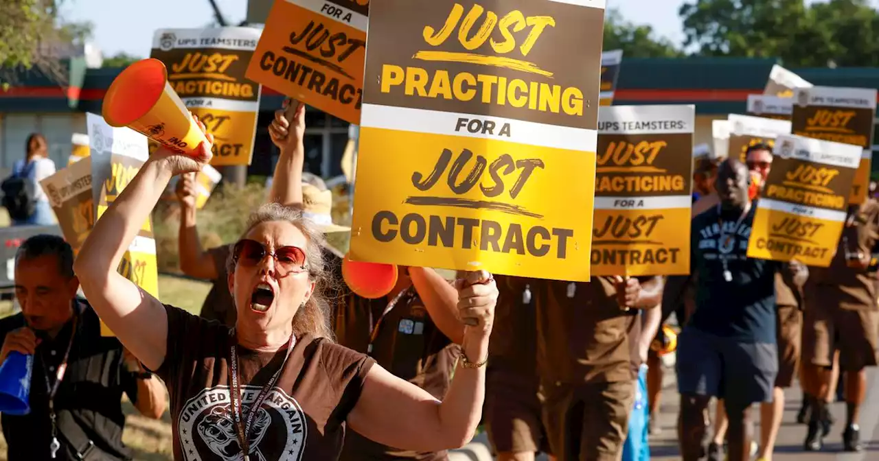 D-FW UPS workers prepare to strike as contract talks run dry