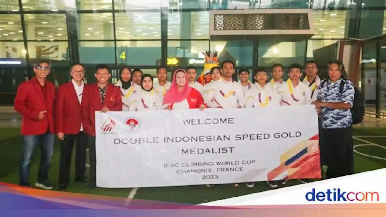 RI Rebut 2 Emas di Piala Dunia Panjat Tebing, Modal Menuju Olimpiade 2024