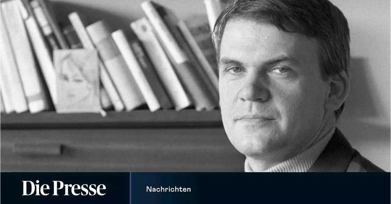 Schriftsteller Milan Kundera verstorben