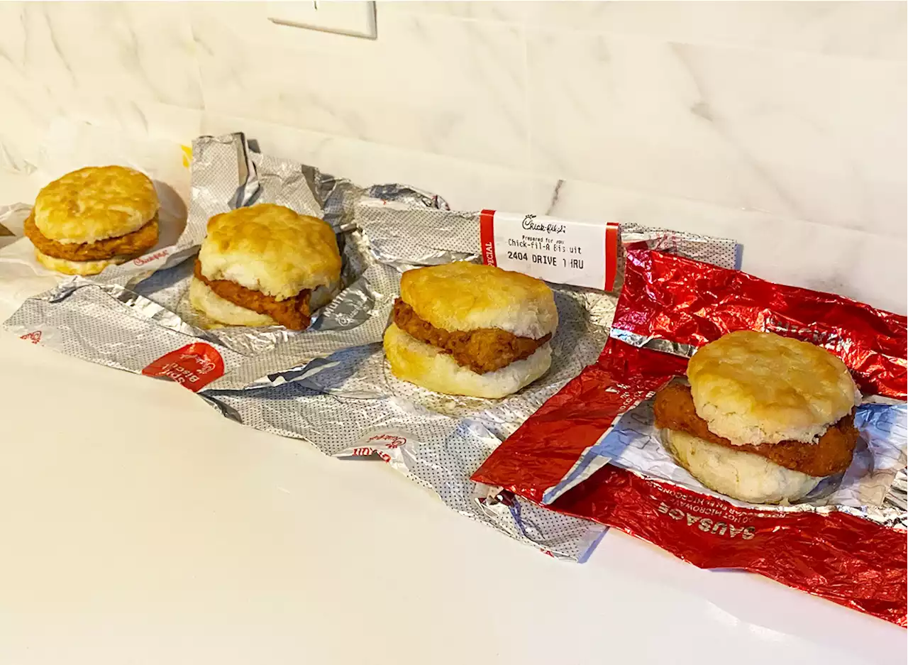 I Tried the Chicken Breakfast Biscuits at McDonald’s, Chick-fil-A & Wendy’s—and One Is Best