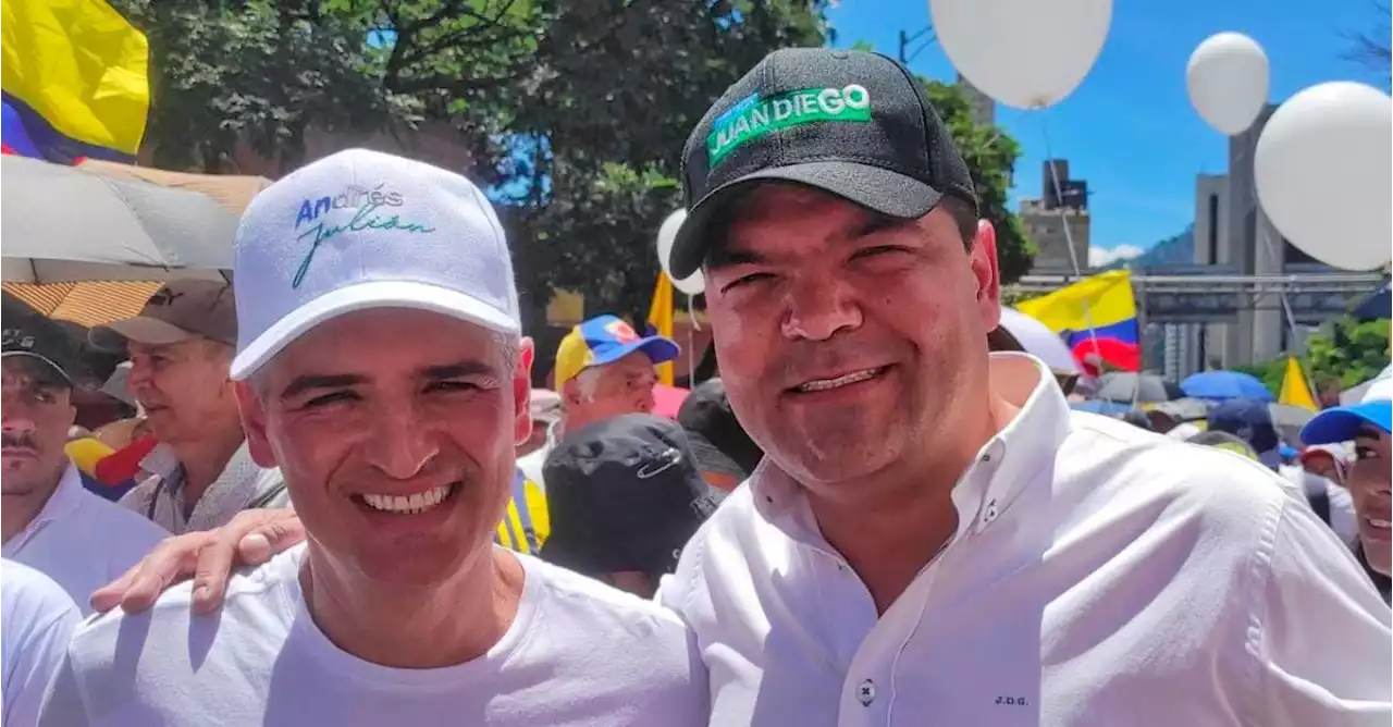 Andrés Julián Rendón y Juan Diego Gómez sellan alianza para ir por la Gobernación de Antioquia