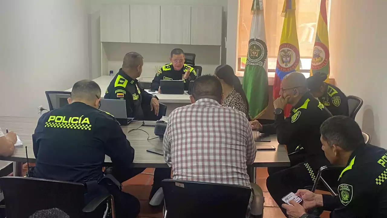 Autoridades de Policía realizan reunión para combatir delincuencia en Soledad