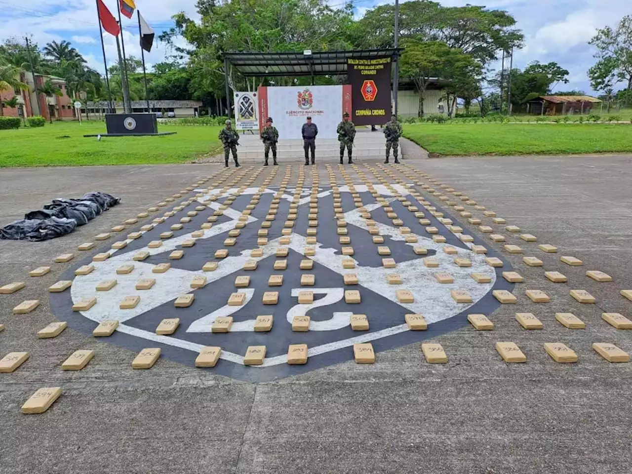 Incautan más de cinco toneladas de cocaína en tres departamentos