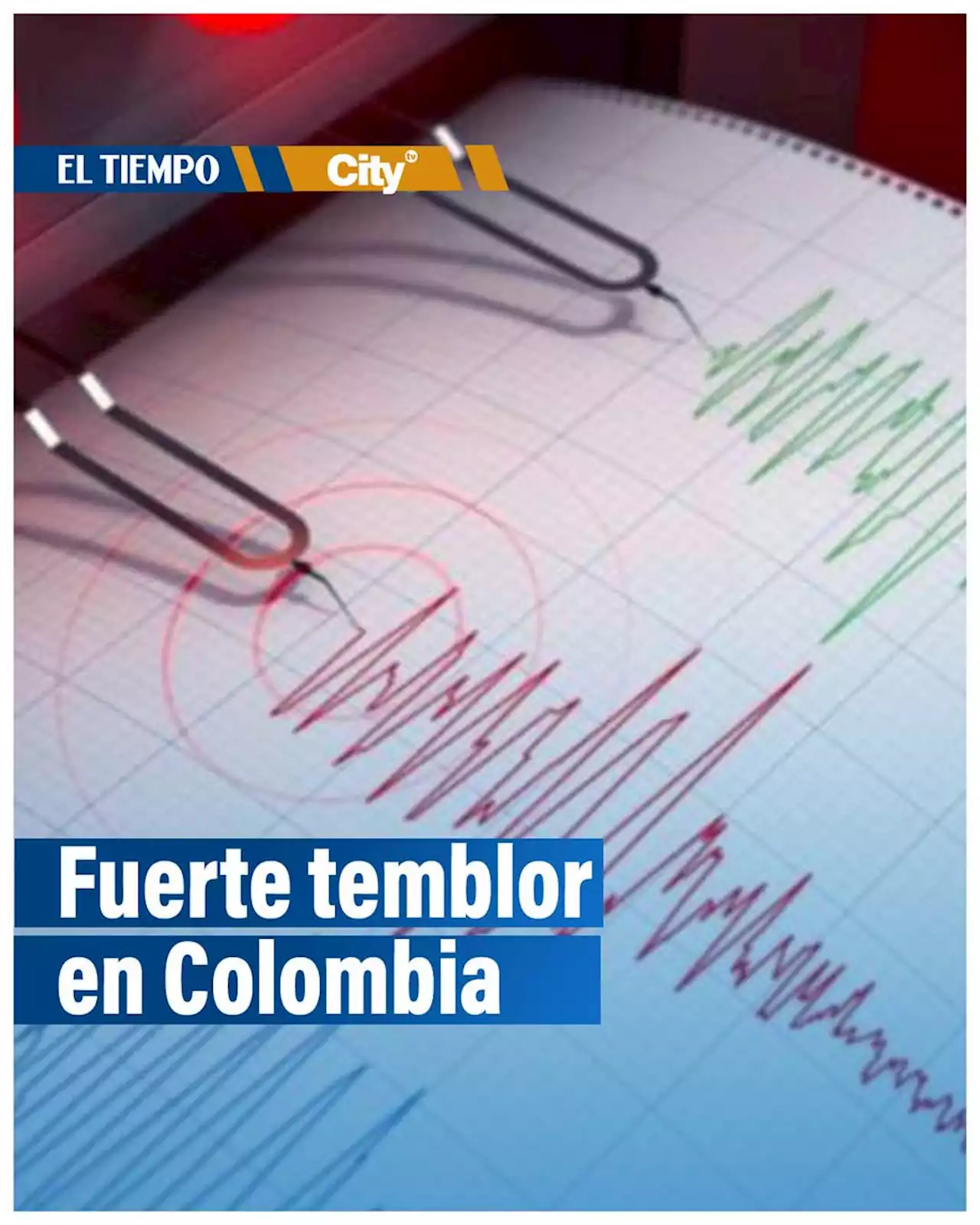 Fuerte temblor en Colombia: sismo de magnitud mayor a 4 puntos este 12 de julio