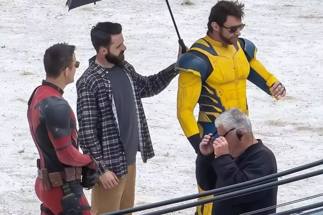 Hugh Jackman And Ryan Reynolds Shoot A Fight Scene On Set Of ‘deadpool 3 