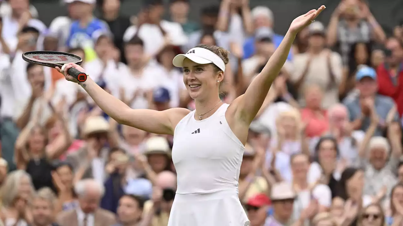 Wimbledon - Elina Svitolina schreibt Märchen im All England Club - Mats Wilander schwärmt von 'Cinderella-Story'