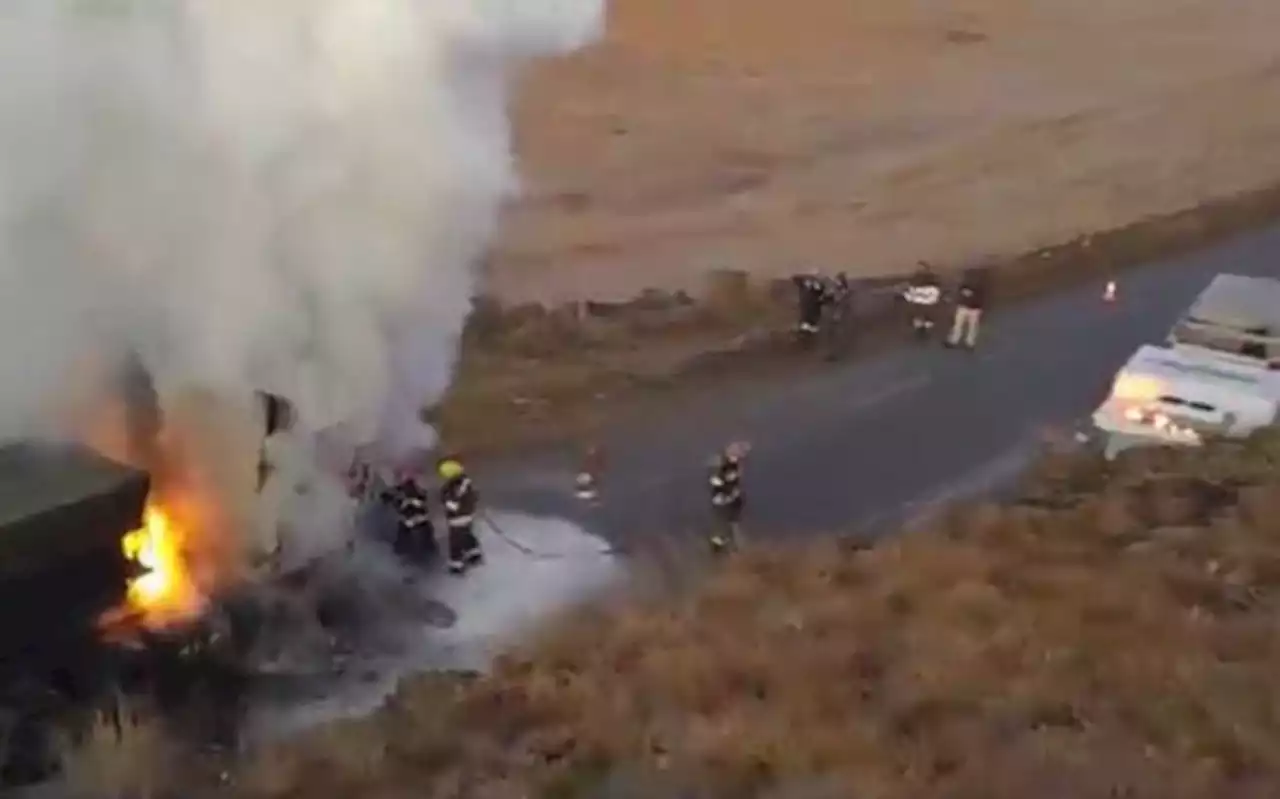 4 more trucks torched on N2 between Piet Retief and Ermelo