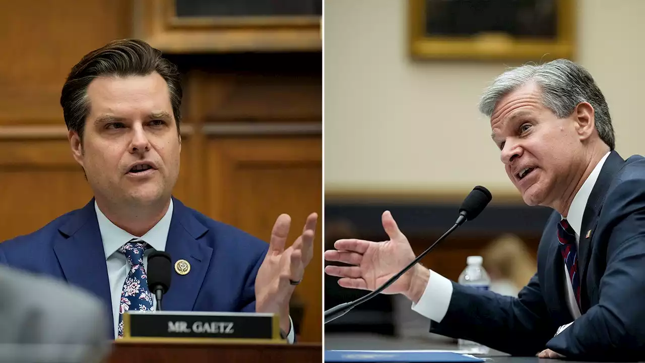 Gaetz says Floridians ‘deserve better’ after Wray boasts about state’s FBI recruitment