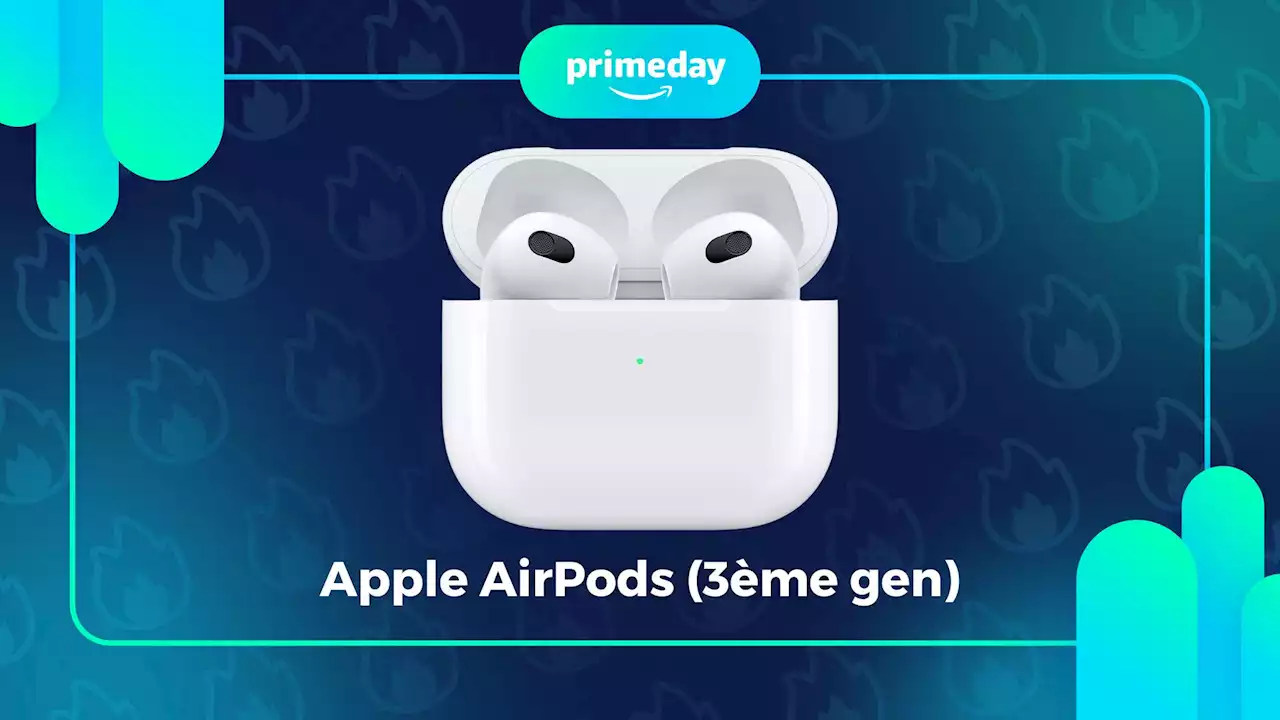 Les AirPods 3 sont à moins de 170 € durant le Prime Day