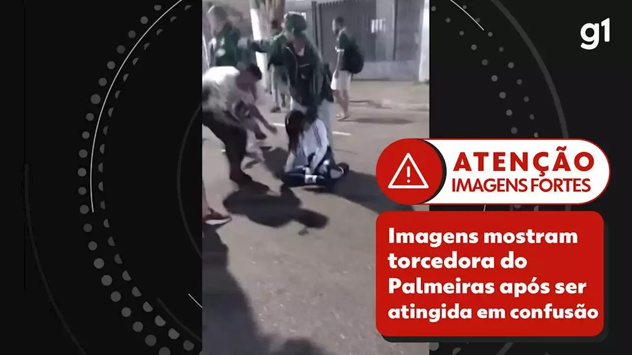 Polícia investiga ao menos dez pessoas que jogaram garrafas em confusão entre torcedores em SP