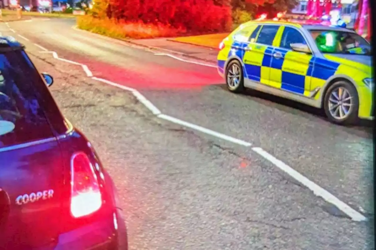 'Drug driver' arrested near Glasgow after 'attracting attention' of police