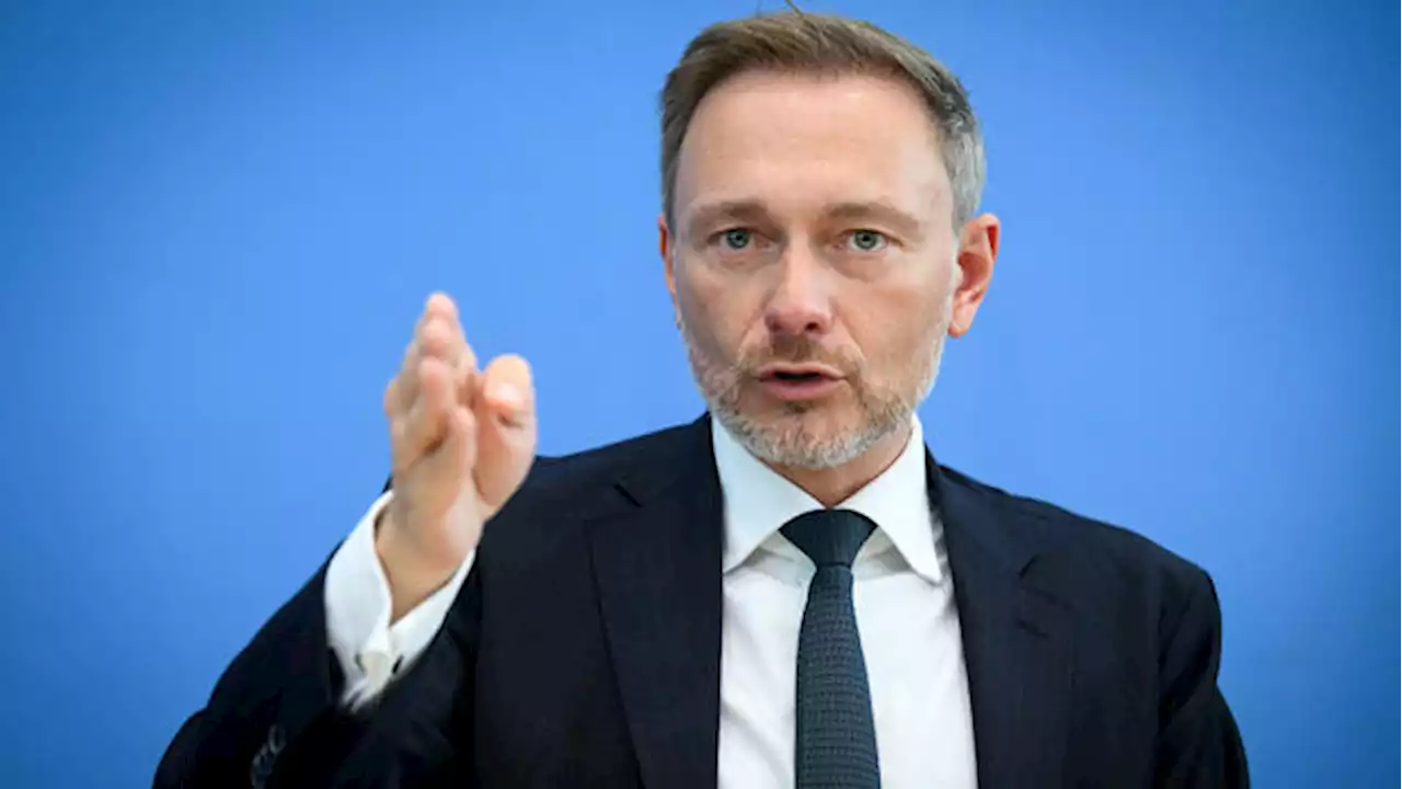 Steuerentlastungen: Lindner will Wirtschaft um jährlich sechs Milliarden entlasten