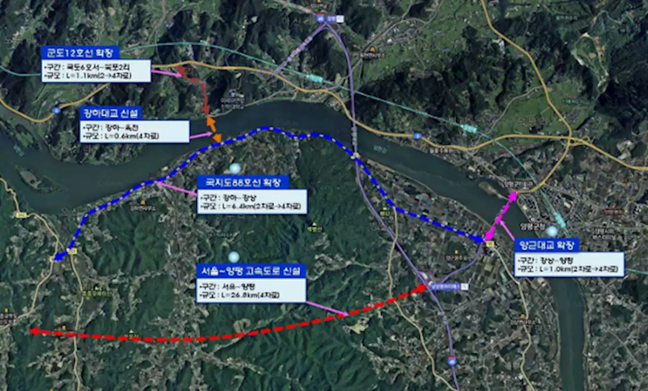 양평군이 원했나, 설계사가 밀었나... '강상면' 종점 급부상 미스터리
