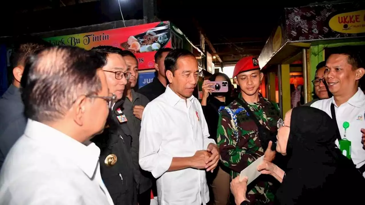 Presiden Jokowi Bertemu Legenda Kuliner Bandung