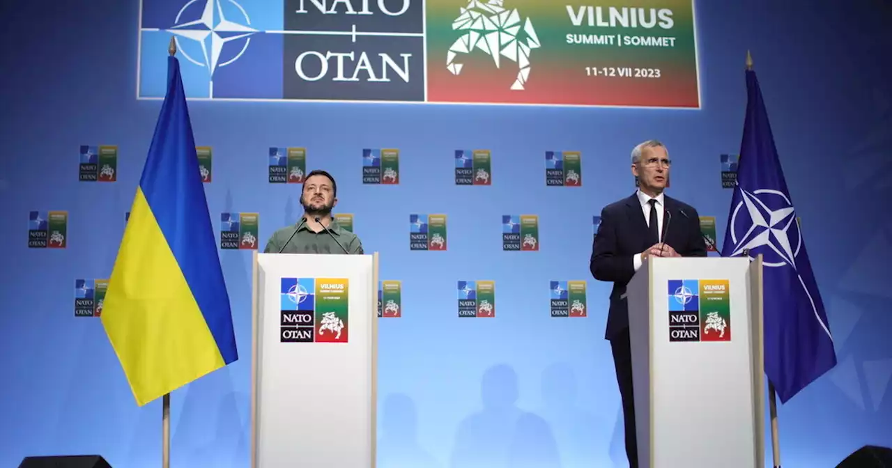 Zelensky e Stoltenberg trovano i punti in comune in conferenza stampa