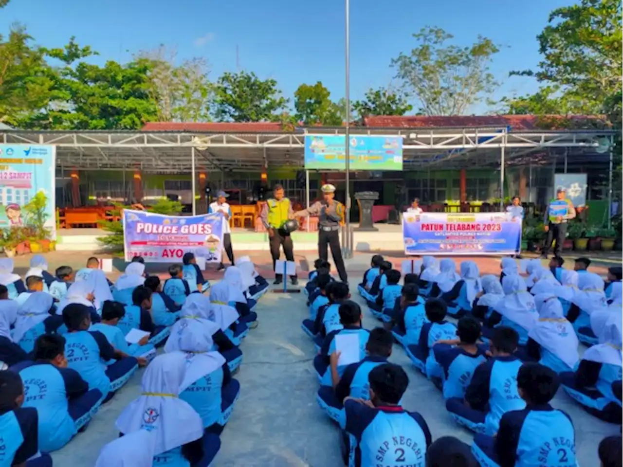 Pelajar di Kotim Wajib Tahu Aturan Berlalu Lintas