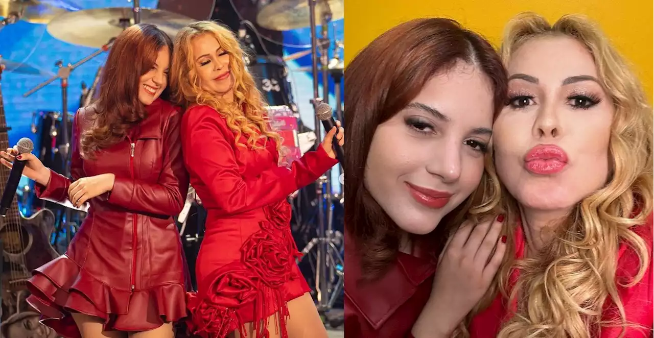 Joelma parabeniza a filha caçula: 'Dividia palco comigo dentro da minha barriga, hoje divide ao meu lado'