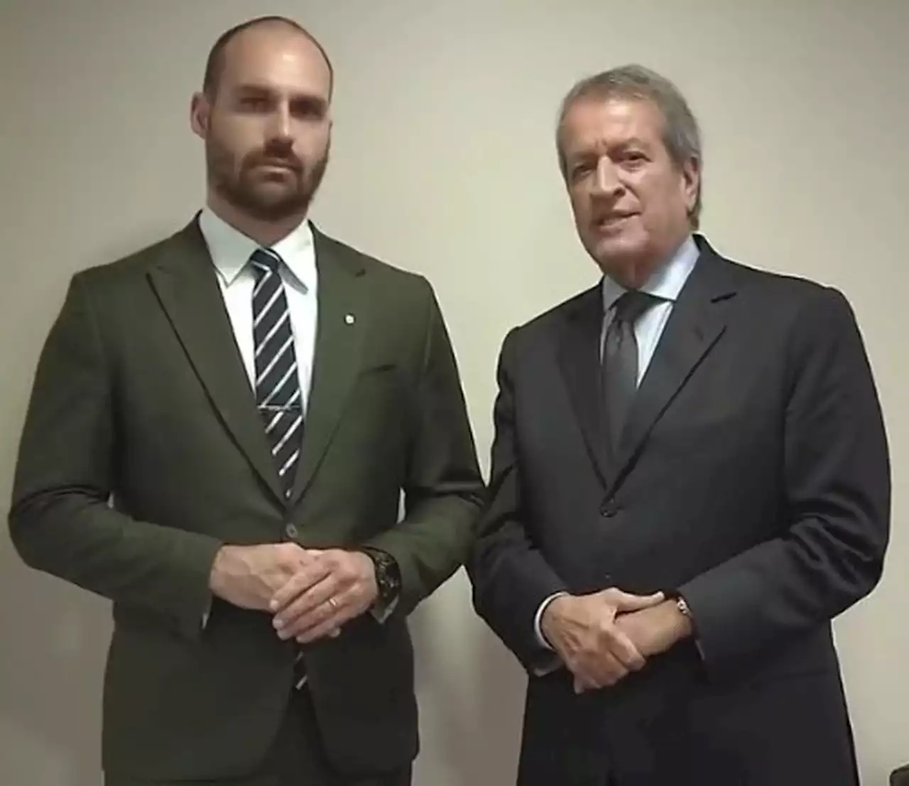 O recado de Valdemar a Flávio Dino na defesa a Eduardo Bolsonaro