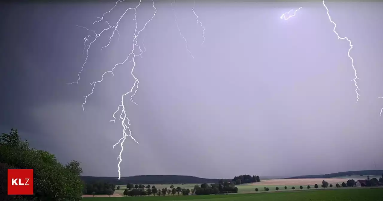 Kärnten - Sturm am Wörthersee: Unwetterwarnung für den Südwesten Kärntens