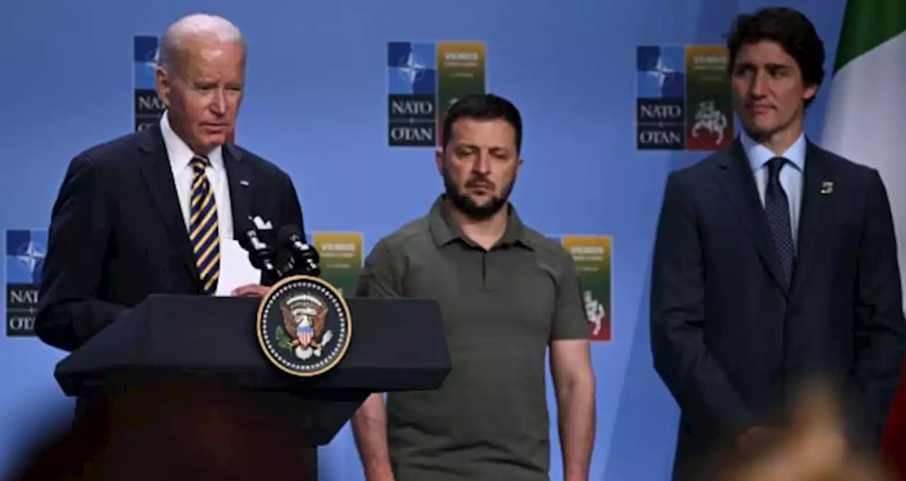 President Biden speaks on Ukraine support, NATO summit