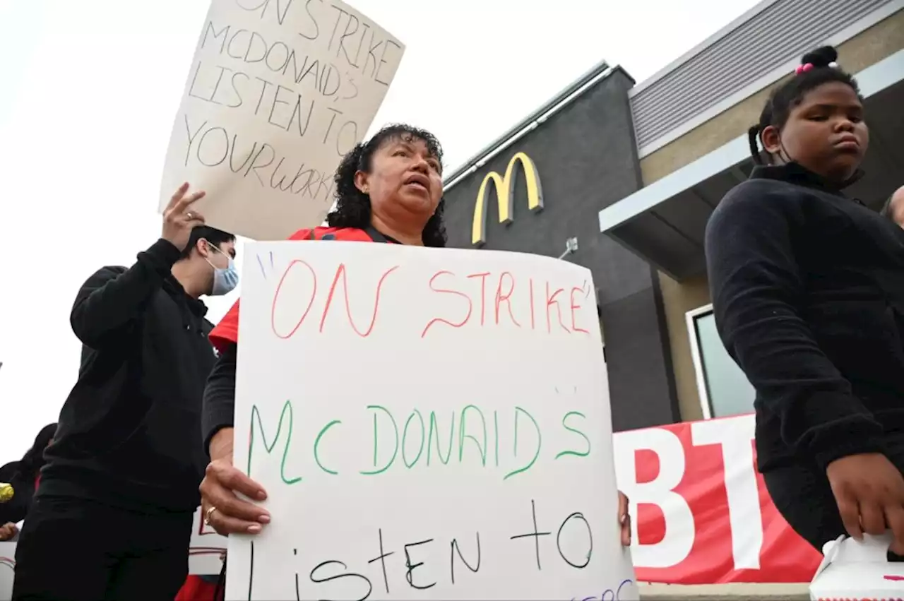 Fast-food workers plan 1-day walkout across Los Angeles