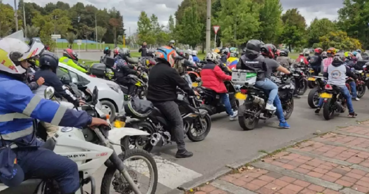 Motociclistas anuncian protesta masiva en Bogotá: fecha y detalles