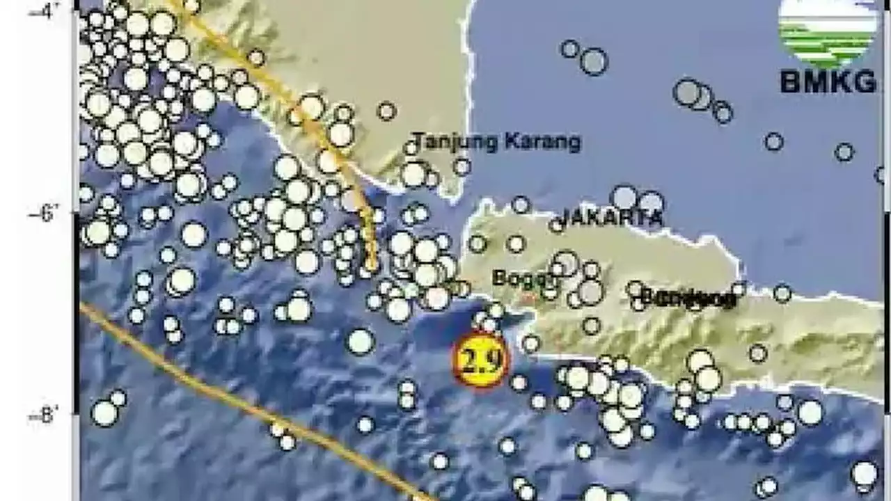 Gempa Getarkan Bayah Banten Rabu Siang, 12 Juli 2023