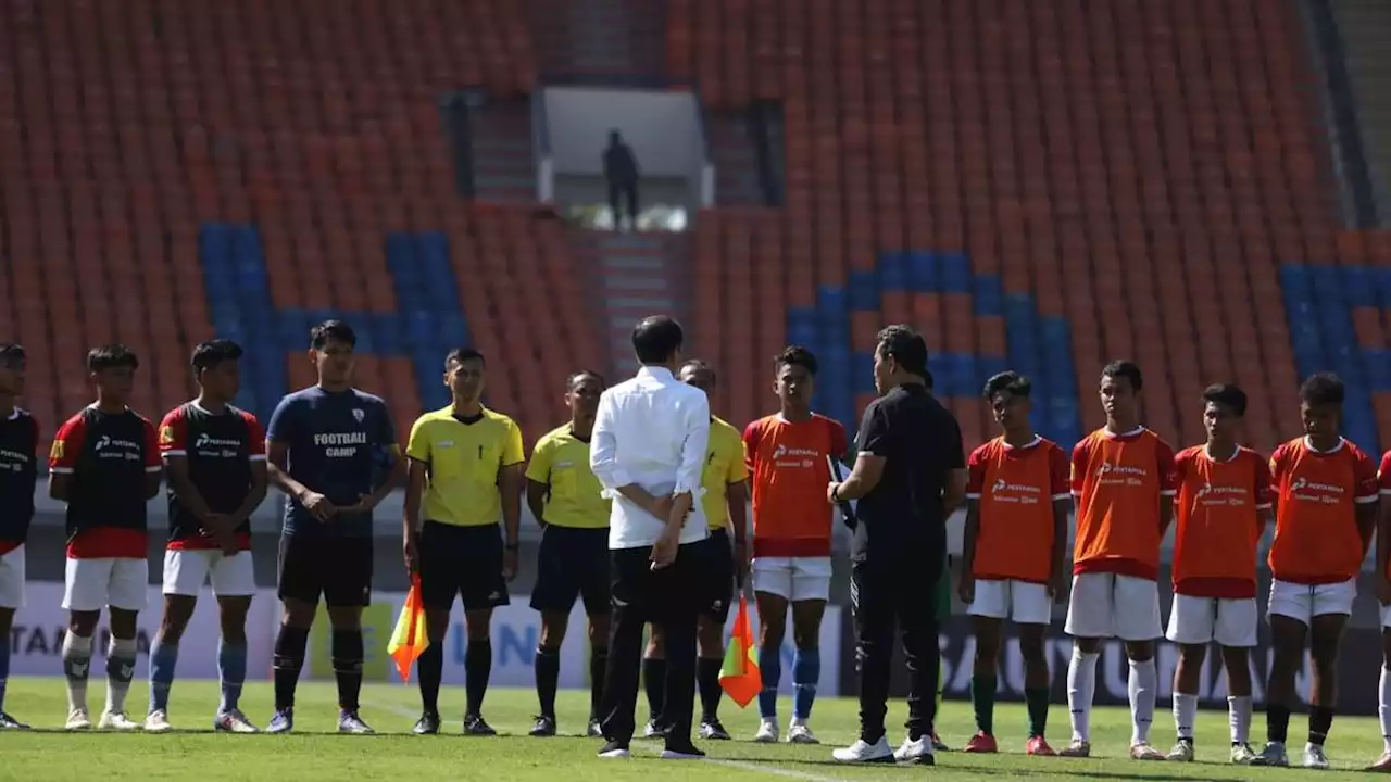 Timnas Indonesia U-17 Seleksi 187 Pemain di Si Jalak Harupat, Ditonton Langsung Presiden Jokowi