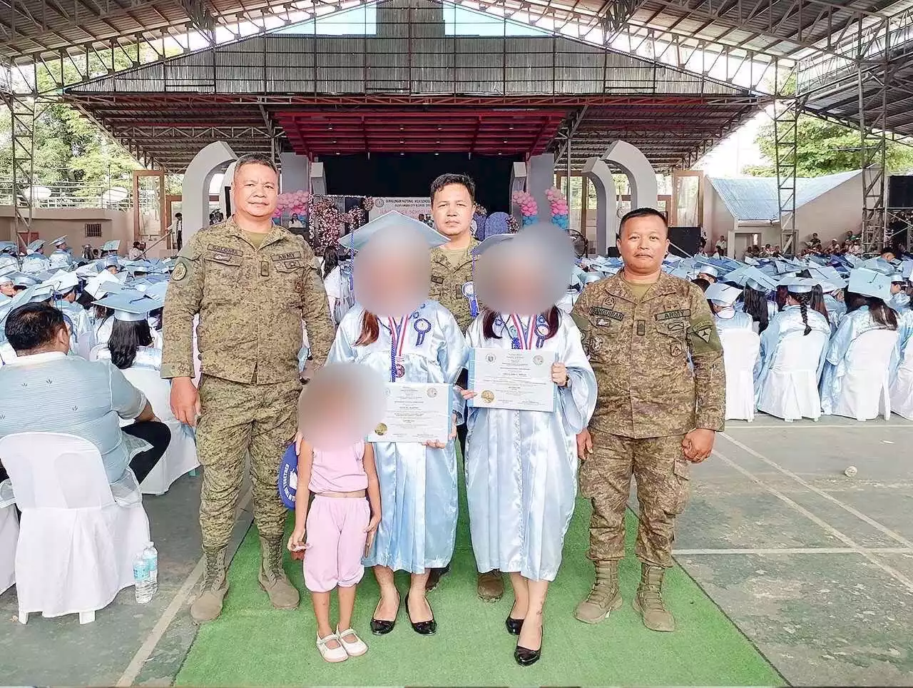 2 former NPA rebels in Negros Oriental graduate from senior high with honors