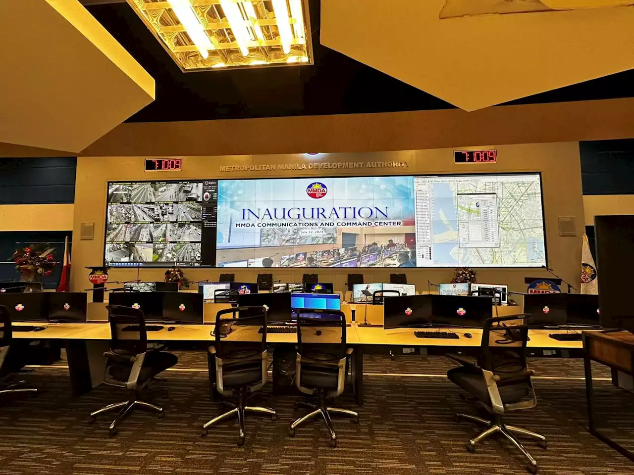 MMDA inaugurates hi-tech facility for command and control of NCR's major roads