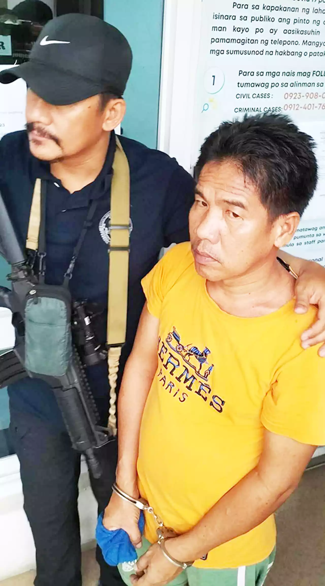 NBI turns over gunman of Oriental Mindoro radio commentator to court