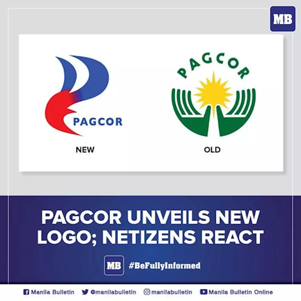 PAGCOR unveils new logo; netizens react